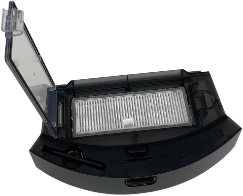 Q6 Robot Vacuum Cleaner Spare Parts，Compatible for HONITURE，Water Tank Mop Support Dust Box Replacement Spare Parts(C)