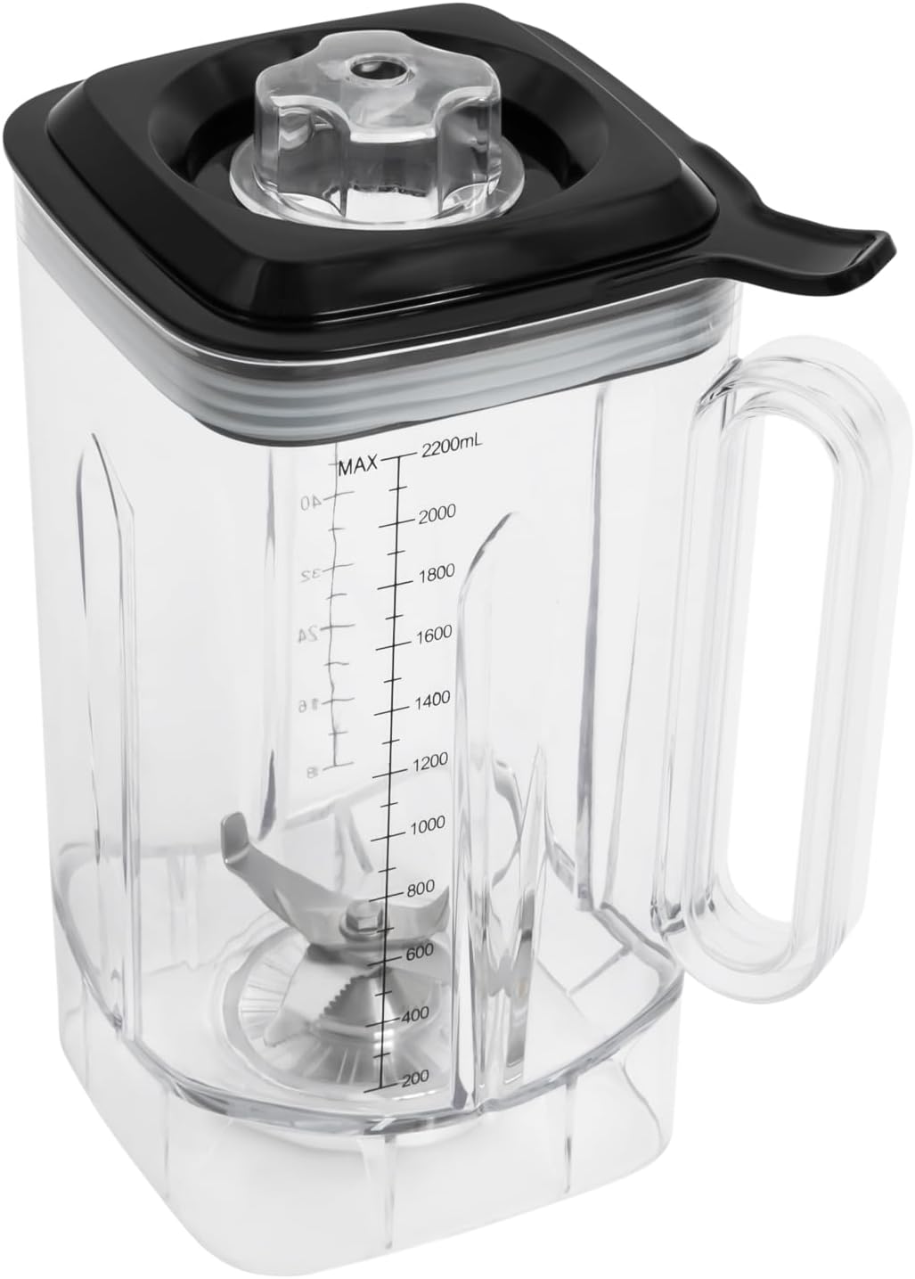 Food Blender, 2.2L Tabletop Blender Frappe Machine with Soundproof, 8.27 * 9.84 * 18.9in Commercial Blender with Food Pusher, Smoothie Machine for Homes/Snack Shops/Coffee Shops/Dessert Shops (Red)