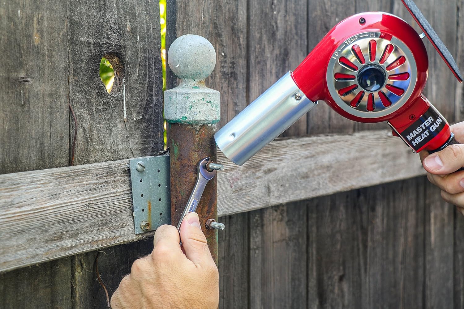 Master Appliance - HG-302A-A1 Master-Mite Series Heat Shrink System, Red, 300-500 Degree F, 220V