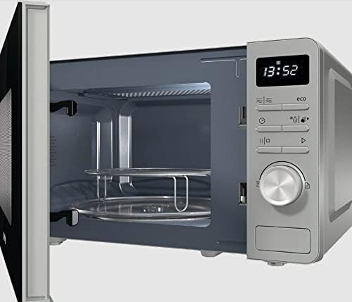 Gorenje MO 20 A4X Microwave oven with grill function, child lock, AquaClean, TouchControl, SmartDisplay, defrosting function, 11 automatic programs, 5 power levels and capacity of 20 L, stainless