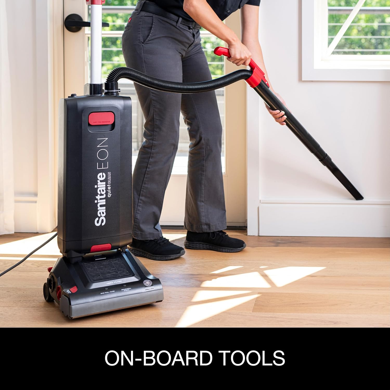 Sanitaire EON QuietClean Commercial Upright Vacuum, SC5500B