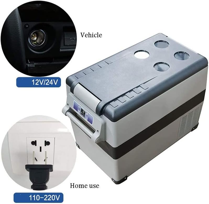 Mini Car Refrigerator Use Beverage Cooler Warmer ABS Portable Outdoor Travel Freezer Universal Refrigerator