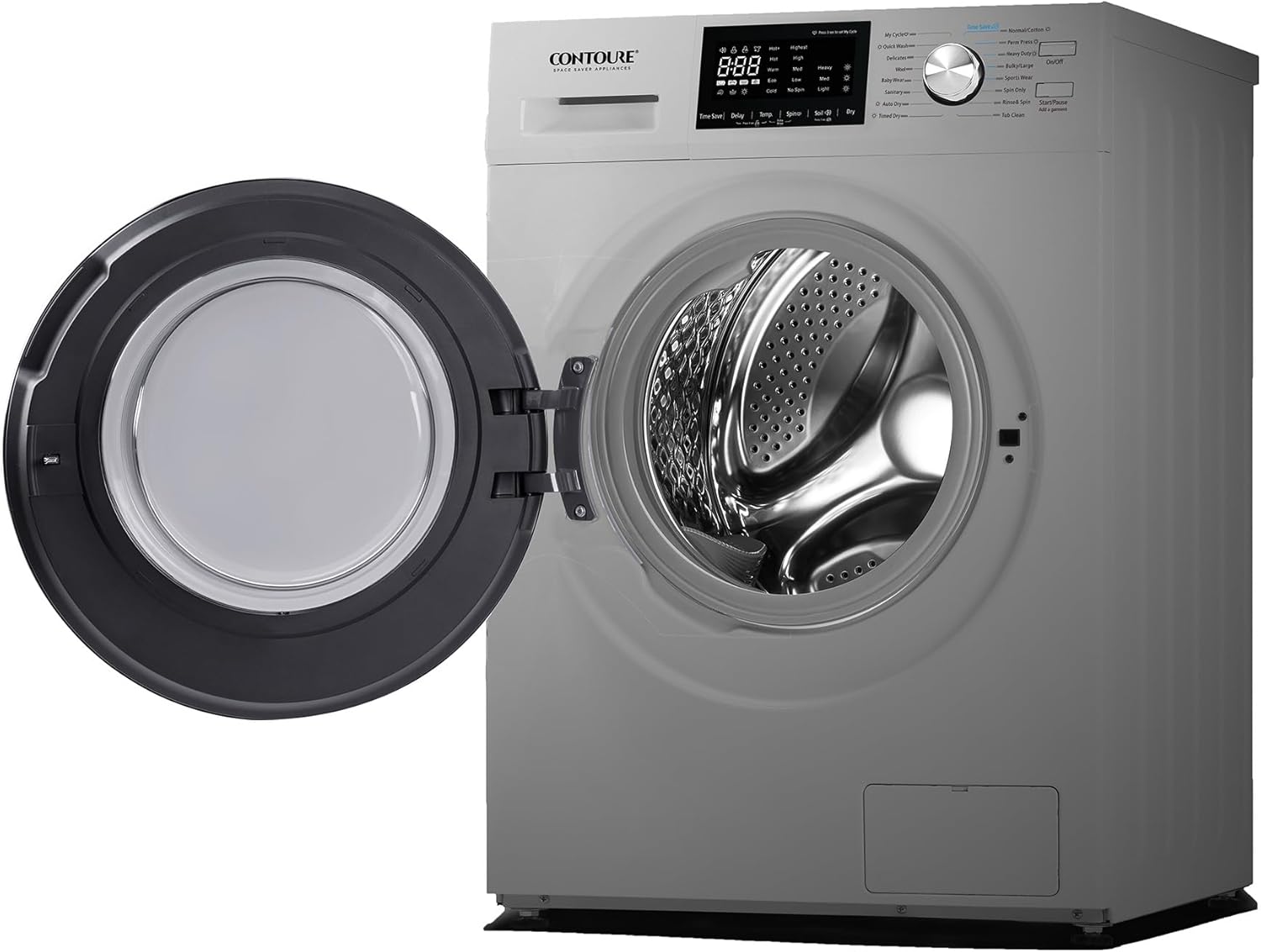 2.7 cu. ft. Washer / Dryer Combo with Steam, Ventless, Titanium