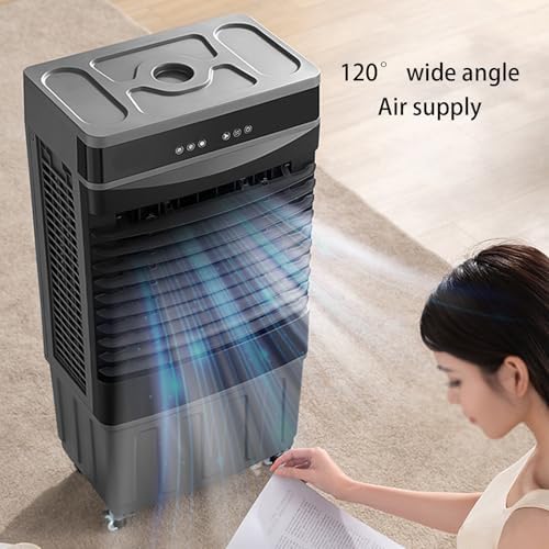 Portable Air Conditioners, 3-in-1 AC Unit with Water Tank and 12Hrs Timer, Evaporative Air Cooler for Room Factory Office(49 * 34 * 110cm)