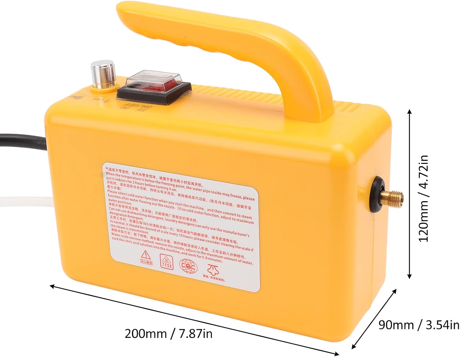 FLEXMAN High Pressure Steam Cleaner, Handheld High Temp Portable Cleaning Machine for Clean Air Conditioning, Range Hood, Washing Machine, Sofa, Car