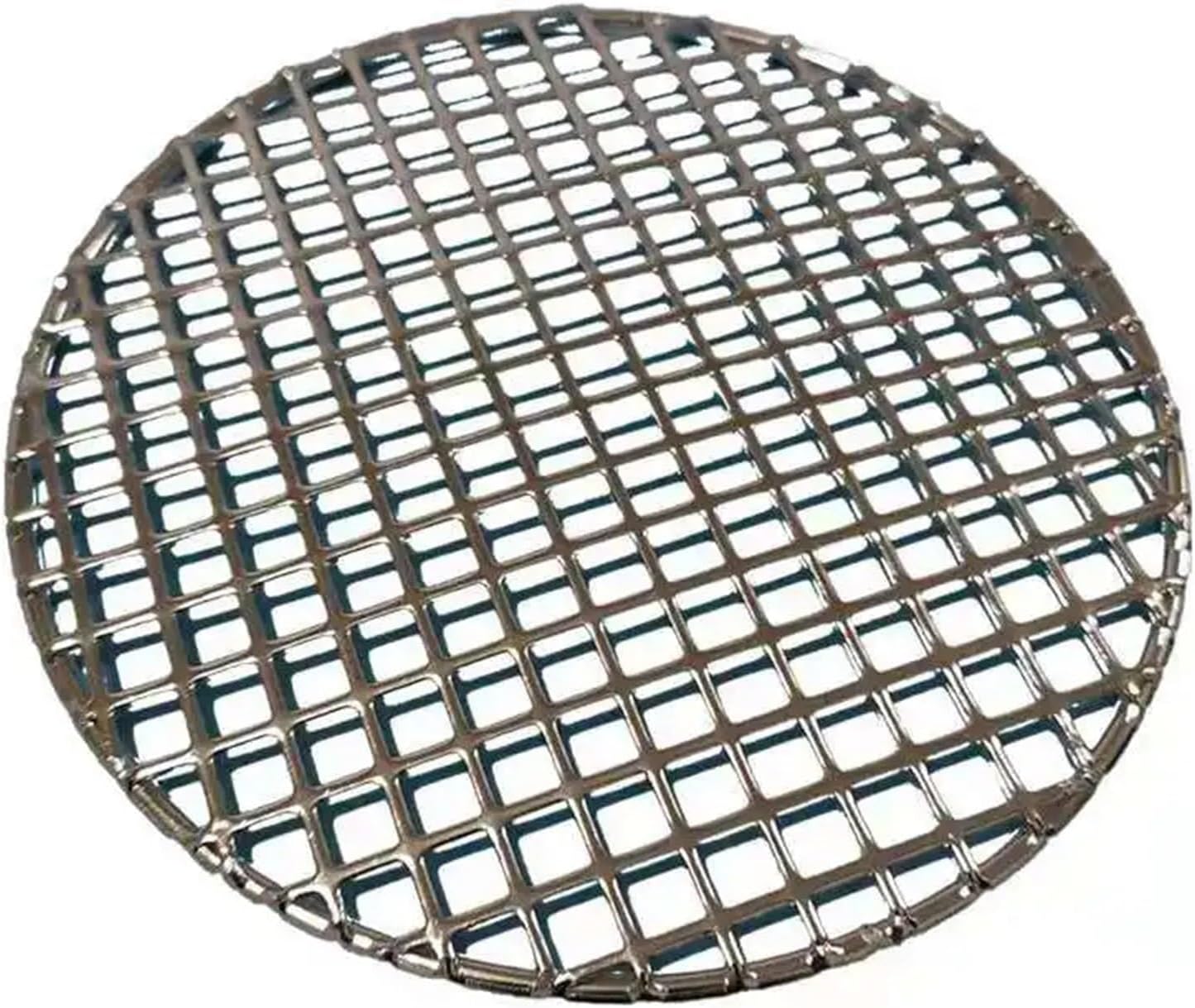 Non-Stick 304 Stainless Steel BBQ Grill Grate - Round Barbecue Net, Perfect for Outdoor Grilling, BBQ Accessories & Tools, Durable Cooking Mat for Easy Cleanup