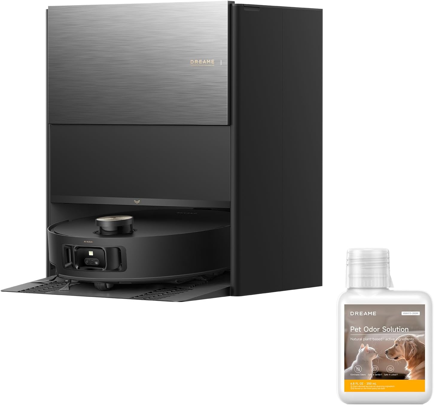 DREAME Aqua10 Roller Robot Vacuum & Pet Odor Solution*1 (1L)