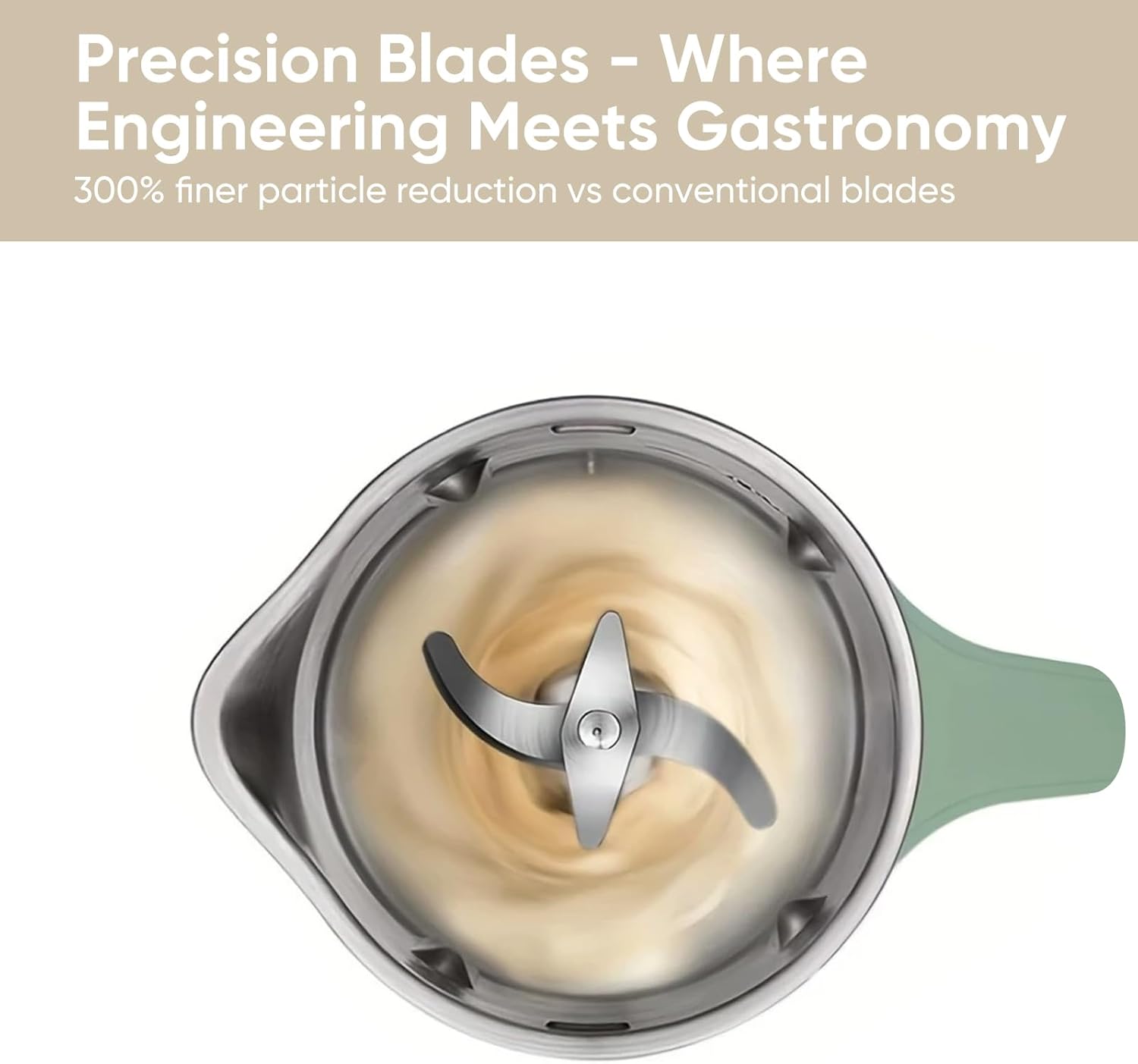 Soy Milk Maker Machine, 27oz Nut Milk Maker, Stainless Blender for Homemade Almond, Oat, Coconut, Soy Milk, with Delay Start/Keep Warm/Boil Water/Self-Cleaning,Green