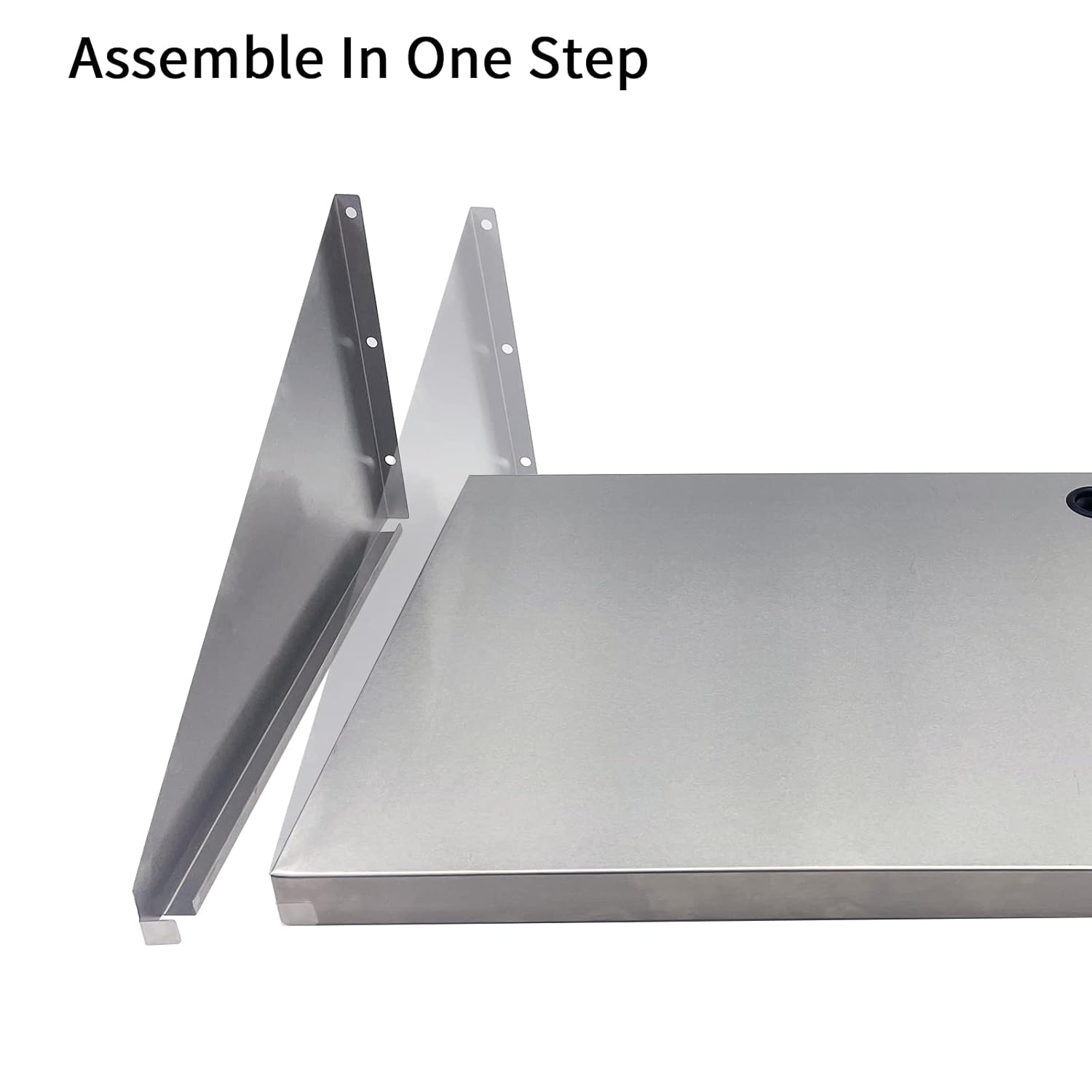 Stainless Steel Microwave Shelf, 18