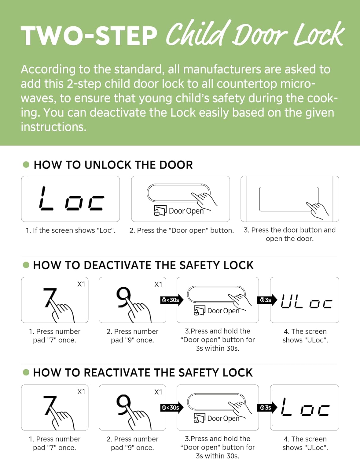 COMFEE CMO-C20M1WB Countertop Microwave Oven, 0.7 cu.ft Small Microwave with 11 power levels,Turntable Reset Function, Speedy Cooking, Weight/Time Defrost, Memory function, Children Lock, 700W