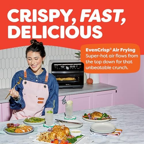 Instant Pot Omni Plus 19QT/18L Toaster Oven Air Fryer, 10-in-1 Functions, Fits 12