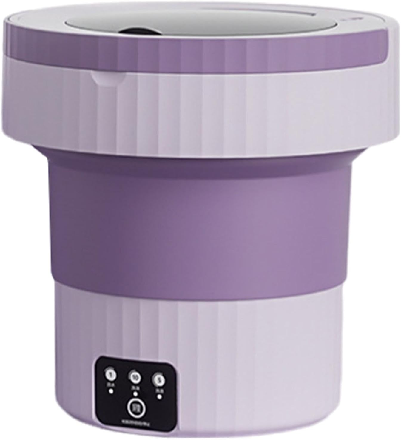 Household Portable Washer - Folding Laundry Machine, Underwear Washer | Compact Washer For Light Clothing, Toddler Apparel, Ideal For Student Dorms, Easy Washing For Small Clothes And Underwear