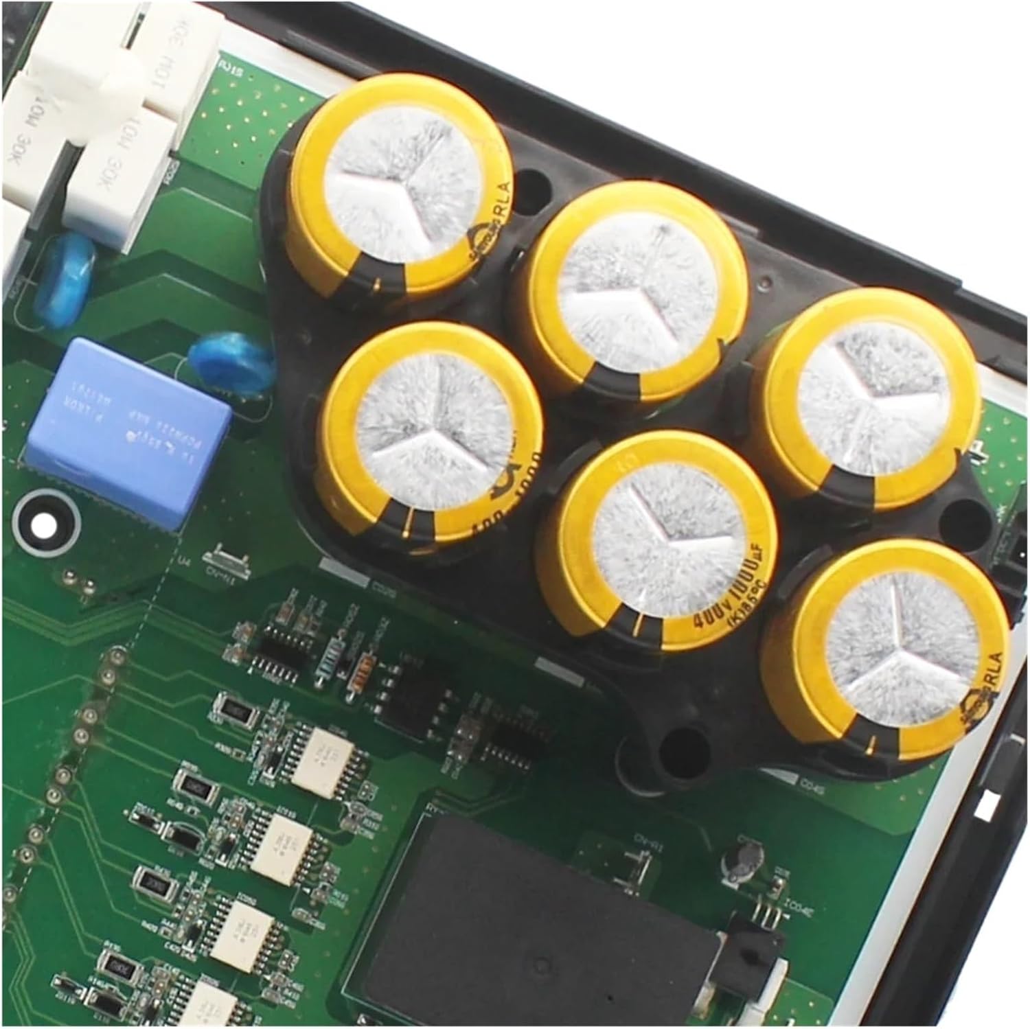 Air Conditioner Motherboard Inverter PCB Assembly EBR73830801 EBR73830802 EAX64330401,Compatible for LG, Air Conditioner Outdoor Inverter Printed Circuit Board.(Yellow)