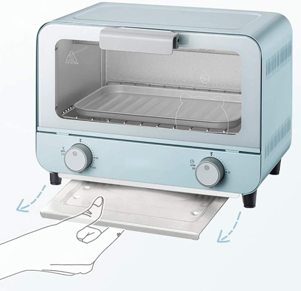 oven mini oven air fryer oven 9L Mini Oven,Adjustable Temperature 50-230 ℃ and 30 Minutes Timer Household Baking Multifunctional Cake Oven Convection Countertop Toaster Oven Toaster Oven Air Fryer,