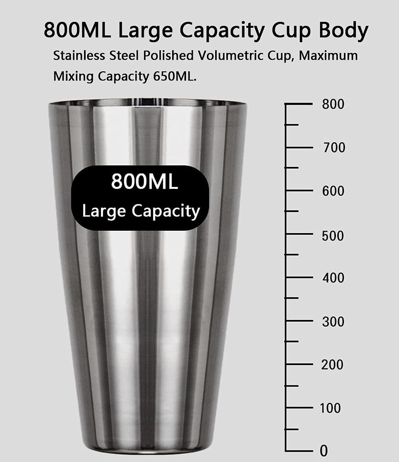 Milkshake Maker,Milkshake Maker, Stainless Steel Smoothie Milk Ice Cream Blender, 800ML Electric Milkshake Maker Machine, Speed Adjustable Drink Mixer