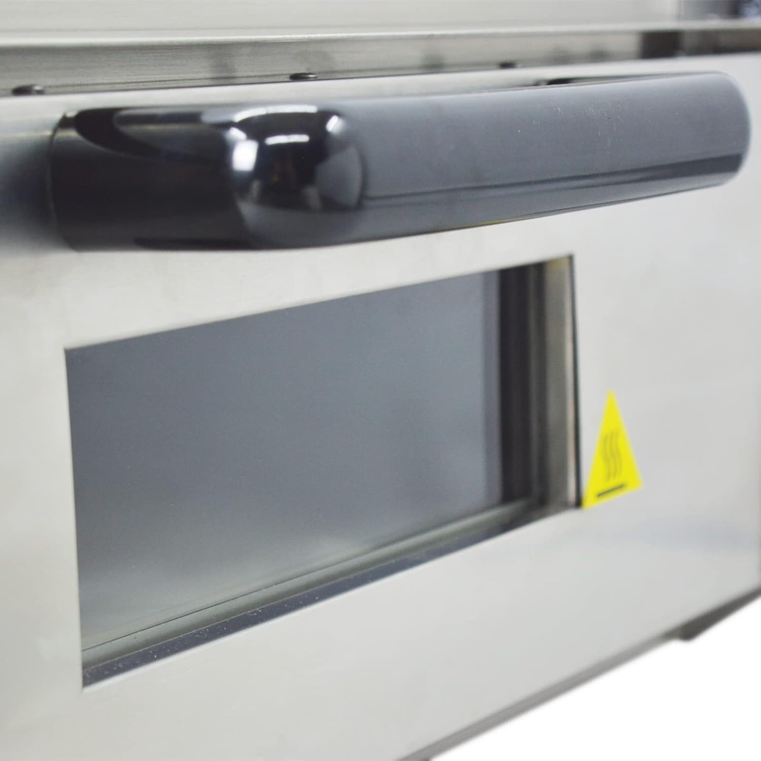 TECHTONGDA Commercial Pizza Oven Convection Oven 2KW Single Electric Commercial Bread Machine with 2 Thermostats