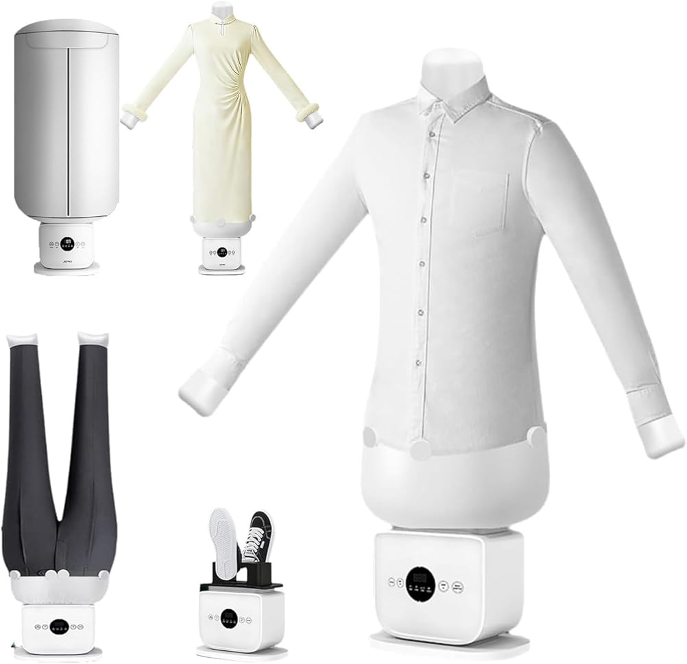 Automatic Ironing Machine, Smart Garment Steamers, 360° Without Blind Spots Drying(B)