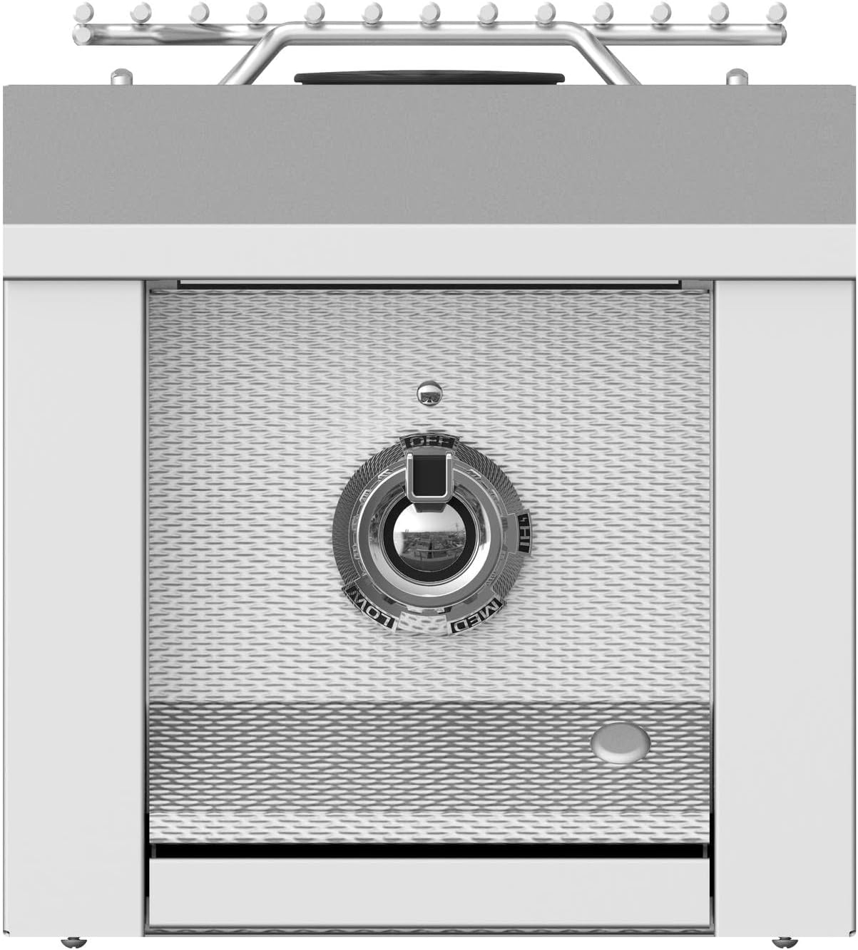 Hestan Aspire Built-in Natural Gas Single Side Burner - Steeletto - AEB121-NG-SS