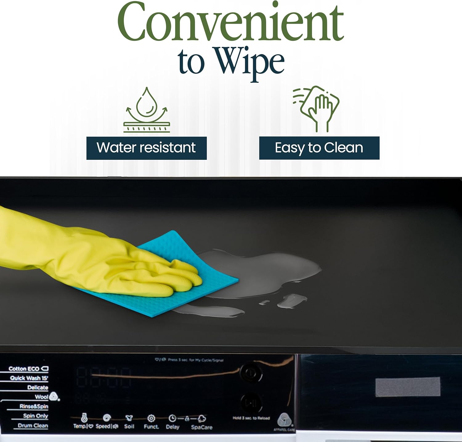 RELODECOR Washer and Dryer Countertop with Non-Slip Mat - 54