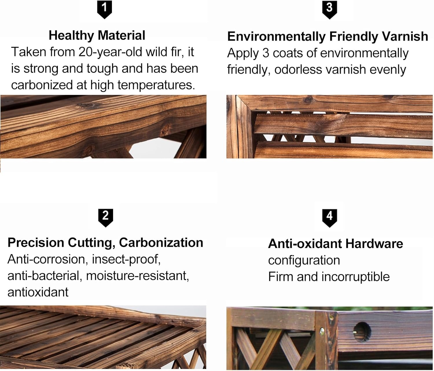 Ac Covers Decorative Ac Unit Cover Wood Air Conditioner Covers for Outside with Top Cover, Plant Stand Brown A