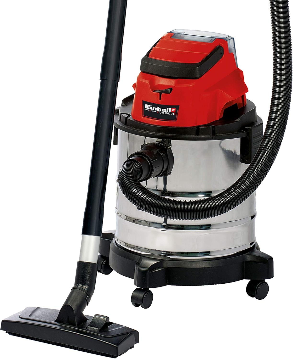 Einhell TC VC 18/20 Li 18 Volt Power X Change 4.75 Gal Cordless Wet/Dry Vacuum, Tool Only
