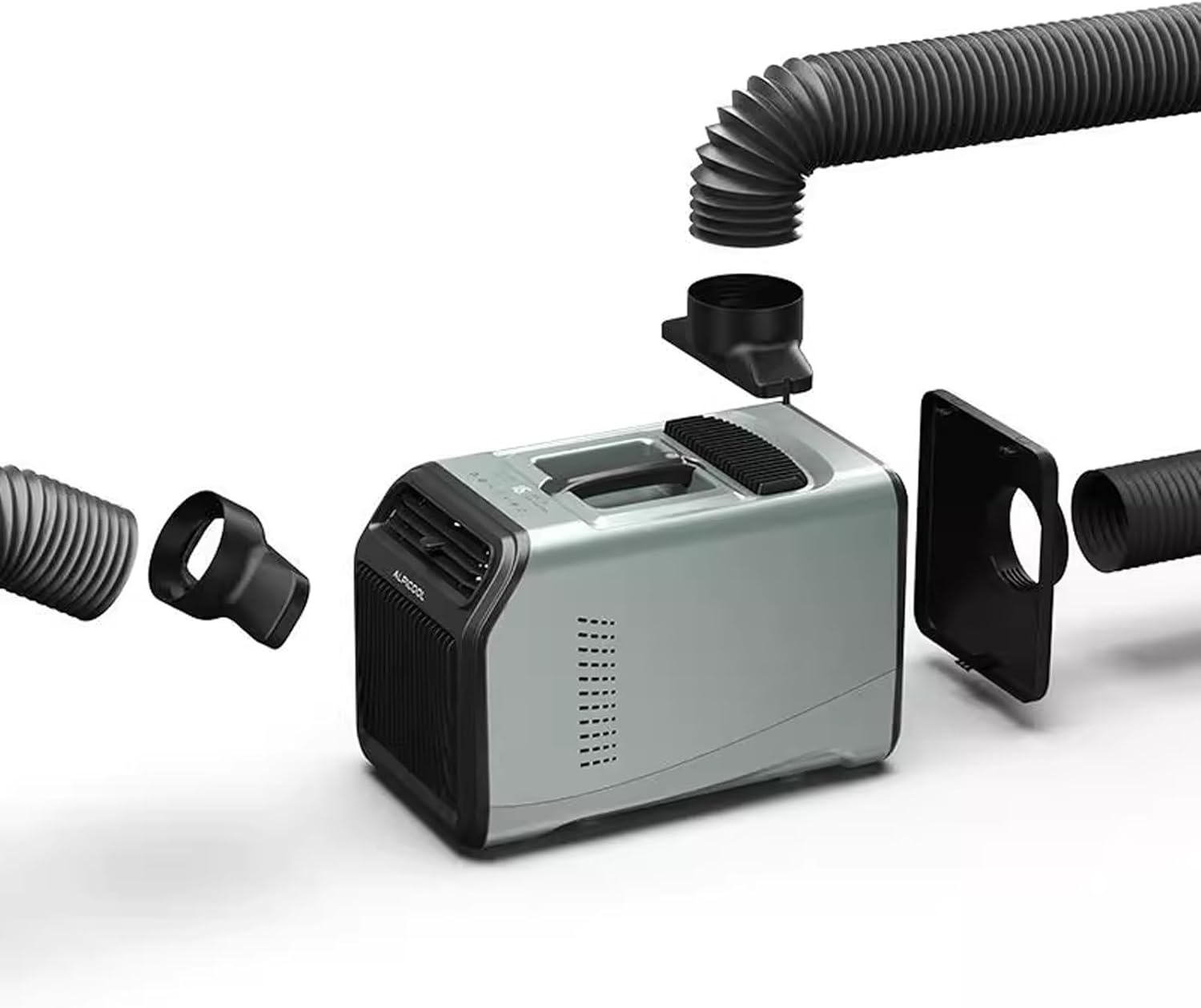 5100 BTU Small Portable Air Conditioner with Touch Control 24h Timer Sleep and Dehumidification Modes Air Cooler for Home Office Bedroom Camping