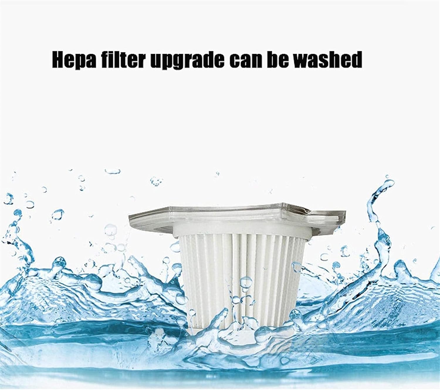 Handheld Vacuum, 3Kpa Hand Vacuum with Powerful Cyclonic Suction, Portable Vacuum Cleaner for Pet Hair, Dust,Gravel,Home Cleaning