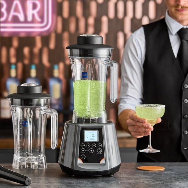BL2E2J Commercial Blender, 2 hp, Digital Touchpad Controls, Timer, 2 64 oz Tritan™ Containers, 120V