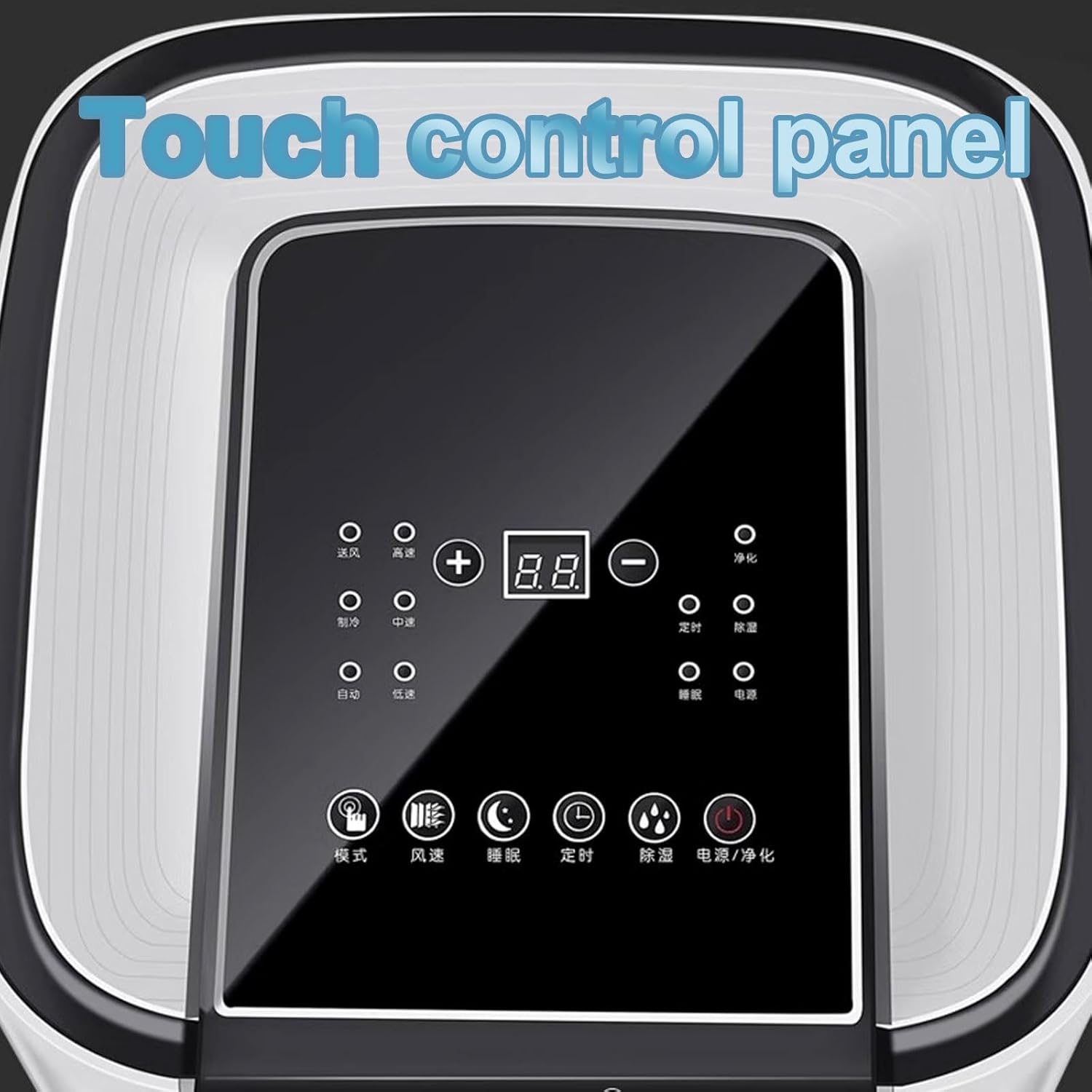 Potable Air Conditioner Indoor 4 in 1 Air Conditioner Portable with Remote Coverage Up to 35 Square Meters AC Unit for Room Bedroom Office No Assembly Required