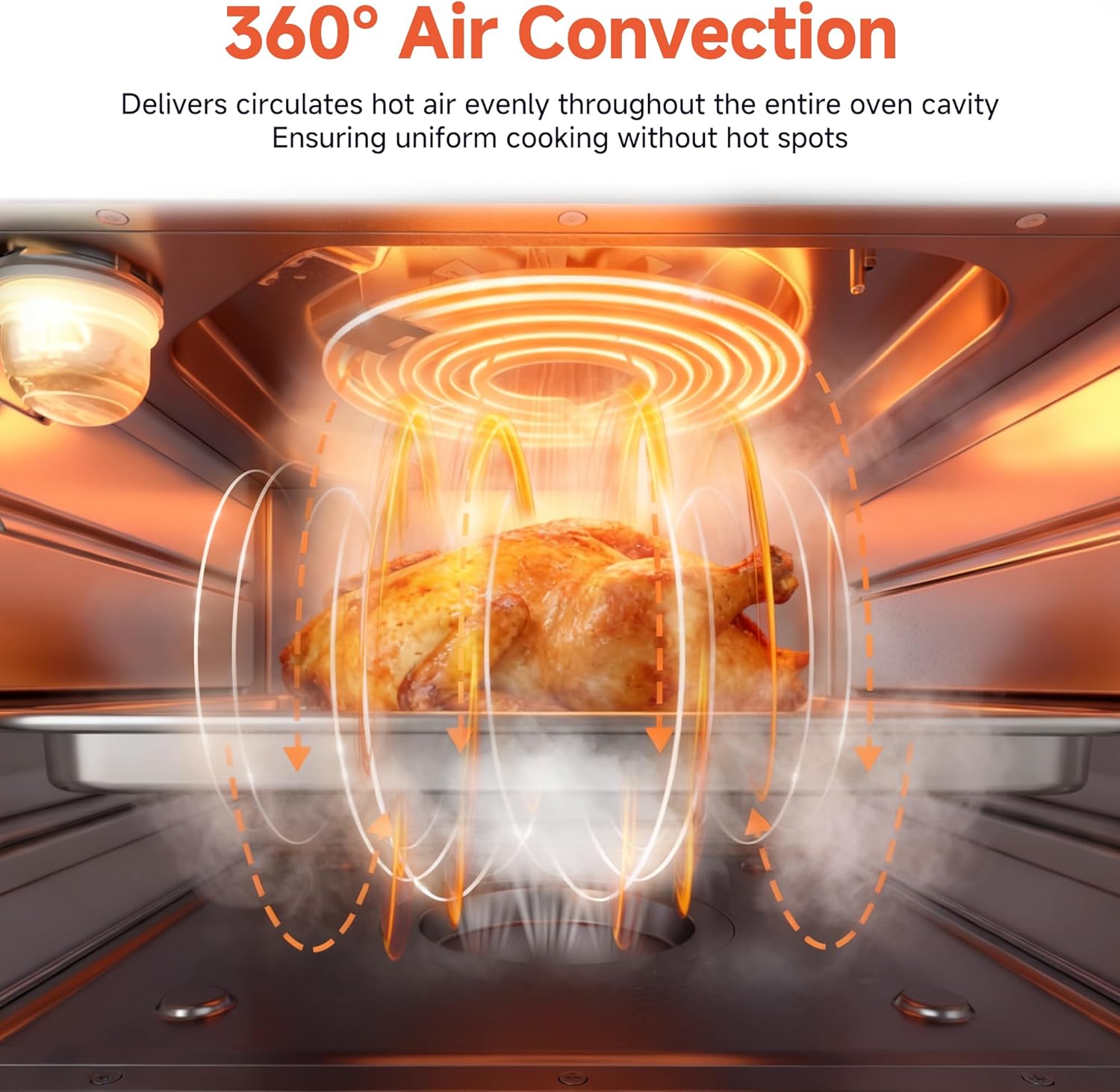 OUNIN Air Fryer Toaster Oven Combo – 11-in-1 Countertop Convection Steam Oven with Air Fryer, Steam, Dual Cook, Bake, Roast, Dehydrate, 90–430°F, Self-Cleaning, 16qt Capacity