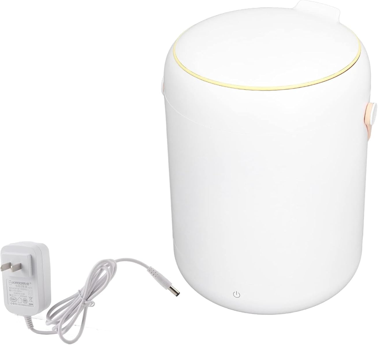 Portable Mini Washing Machine Intelligent Underwear Washer 2.8L Capacity for Baby Clothes, Small Laundry | Lightweight for Apartment, Dorm, Hotel, Travel & Camping | Quiet Energy-Efficient (White)