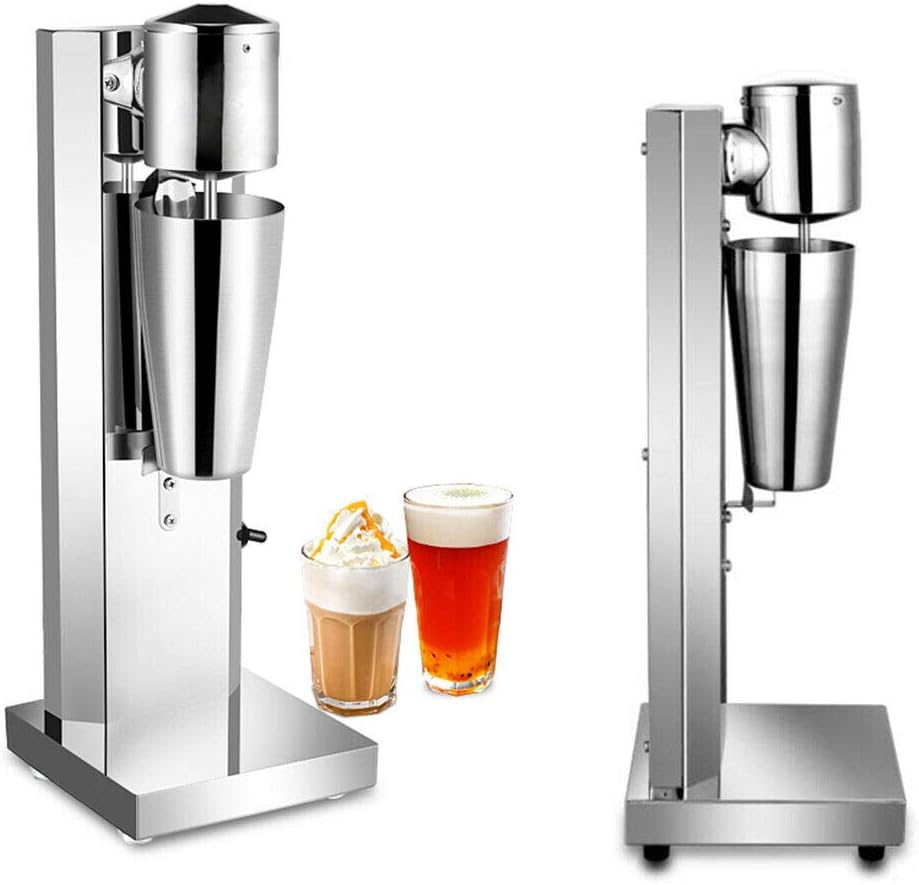 Electric Milkshake Blender Machine Smoothie Mixer Commercial Ice Cream Maker 650ml 180W (180W 650ml)