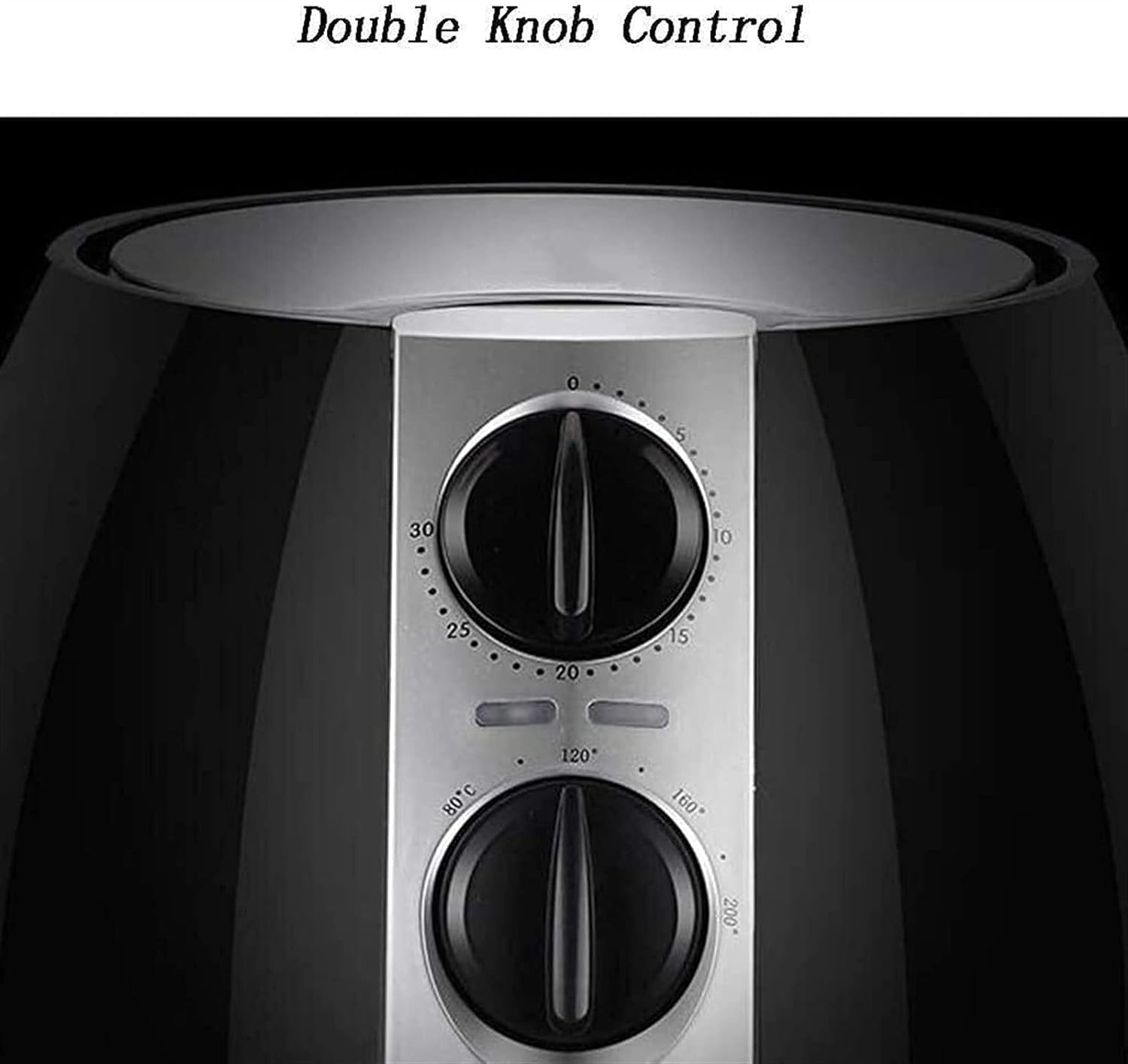 oven mini oven air fryer oven Small Air Fryer, Air Fryer for Home Use 4.5L French Household Multifunctional Oil Free Oveny Low Fat Cooking Double Knob Temperature Time Control Small Air Fryer Oven,