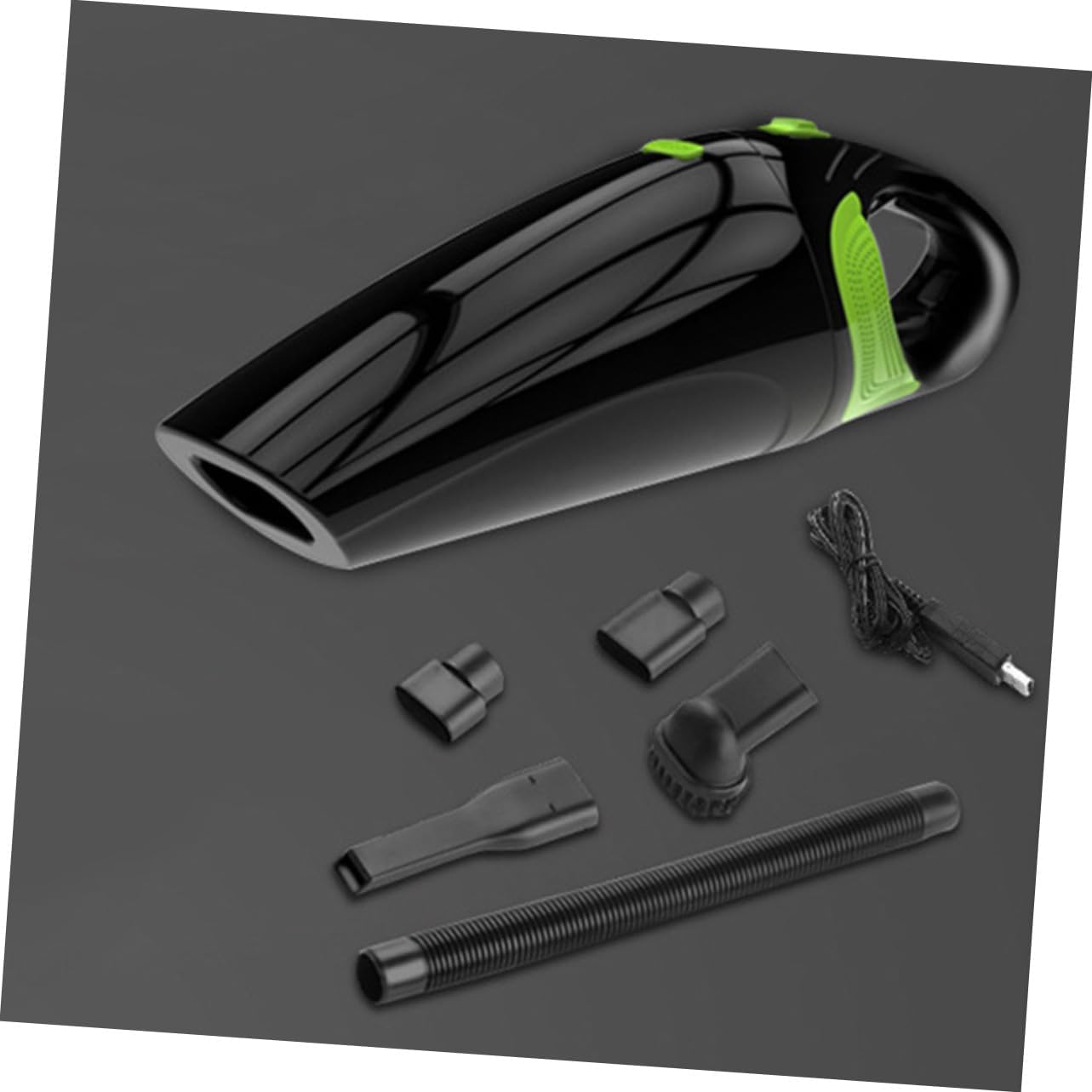 STOBAZA 3pcs Mini Handheld Car Vacuum Portable USB Cordless Vacuum Wet Dry Compact Lightweight for Car Home Office Dryer