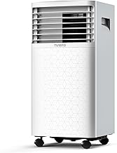 TURBRO Greenland 10,000 BTU ASHRAE (6,000 BTU SACC) Portable Air Conditioner, Dehumidifier and Fan, 3-in-1 Floor AC Unit for Rooms up to 400 Sq Ft, Sleep Mode, Timer, Remote Included