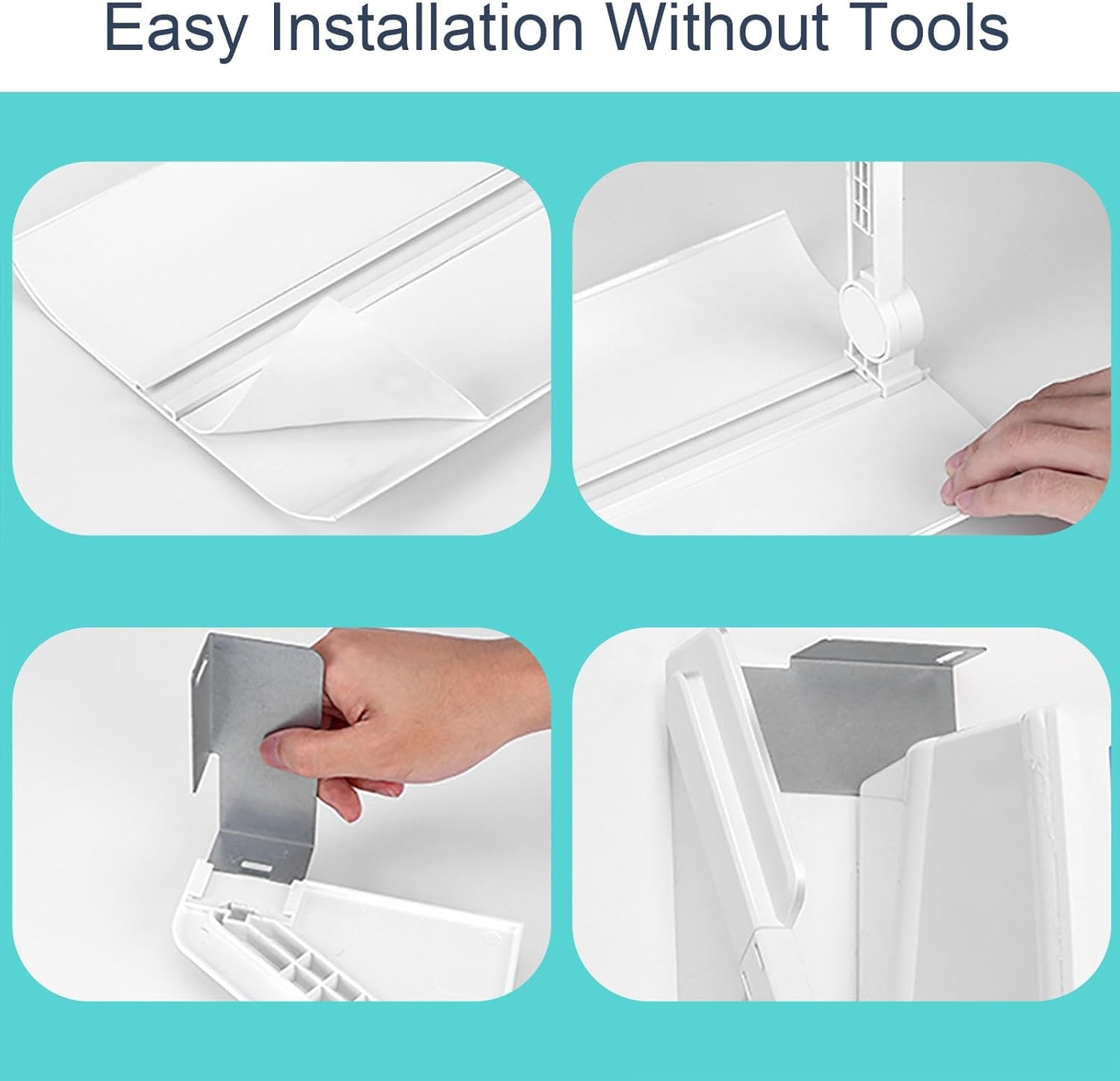 Window AC Deflector, Air Conditioner Deflectors of Adjustable wind Direction, Wall Mounted Universal for Conditioner Windshield