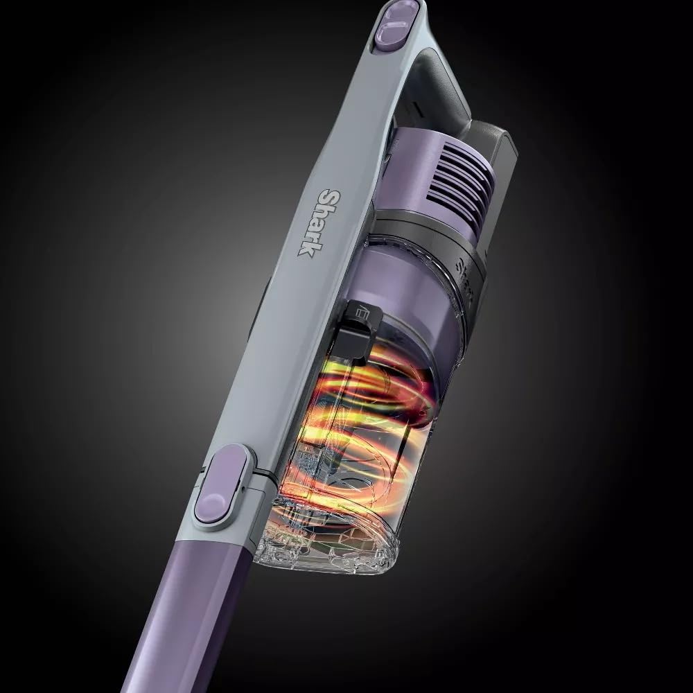 SHARK IX141 H Pet pro truepet duoclesn Cordless Stick Vacuum with Anti-Allergen Complete Seal Purple (IX141 H - Purple) (Renewed)