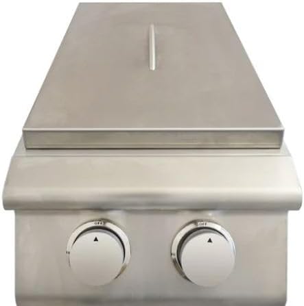BBQ Island Grills & Smokers Double Side Burner - Natural Gas