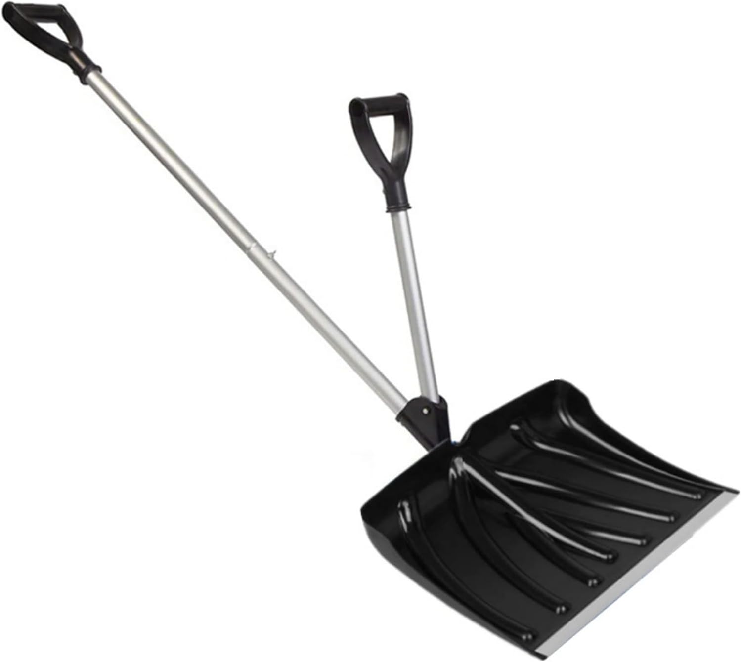 Aluminum Alloy Handle Winter Snow Shovel Ergonomic Design Lightweight PP Tool for Driveway and Outdoor Use Snow Shovel Aluminum Alloy