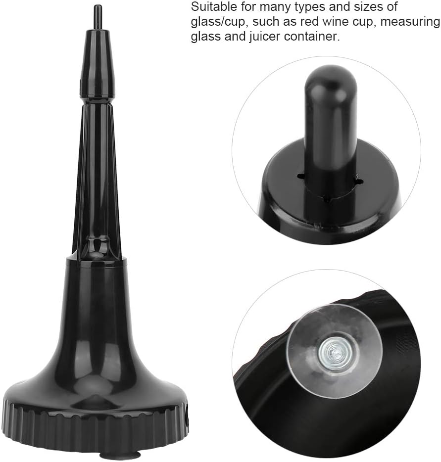 Portable Glass Blender Rinser Red Wine Cup Juicer Container Washer for Bar Coffee Restaurant Kitchen