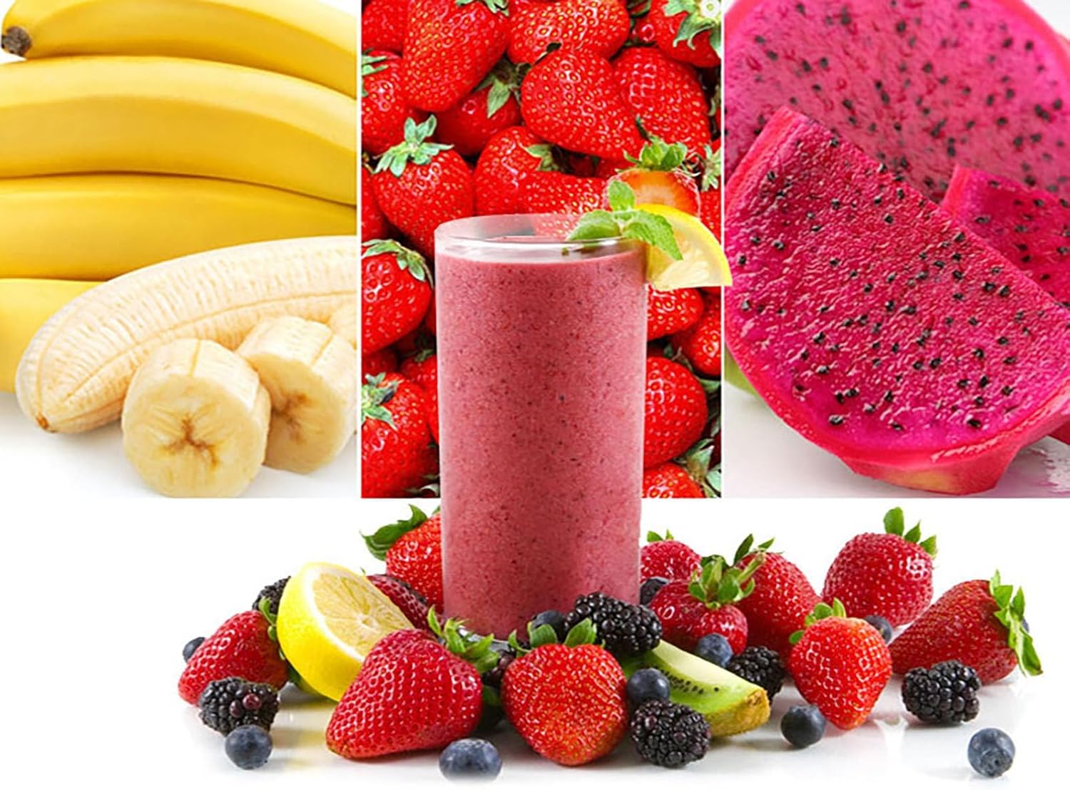 Smoothie Maker,2L Blender,2200W Commercial Blender,Multi-Function High Speed Electric Food Blender,for Smoothies,Juices,Milkshakes