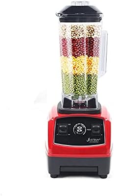 Blender Professional Countertop Blender, 2200W High Speed Smoothie Blender for Shakes and Smoothies, High Power Blender 2L Cups commercial blender, Smoothie Maker (Red)