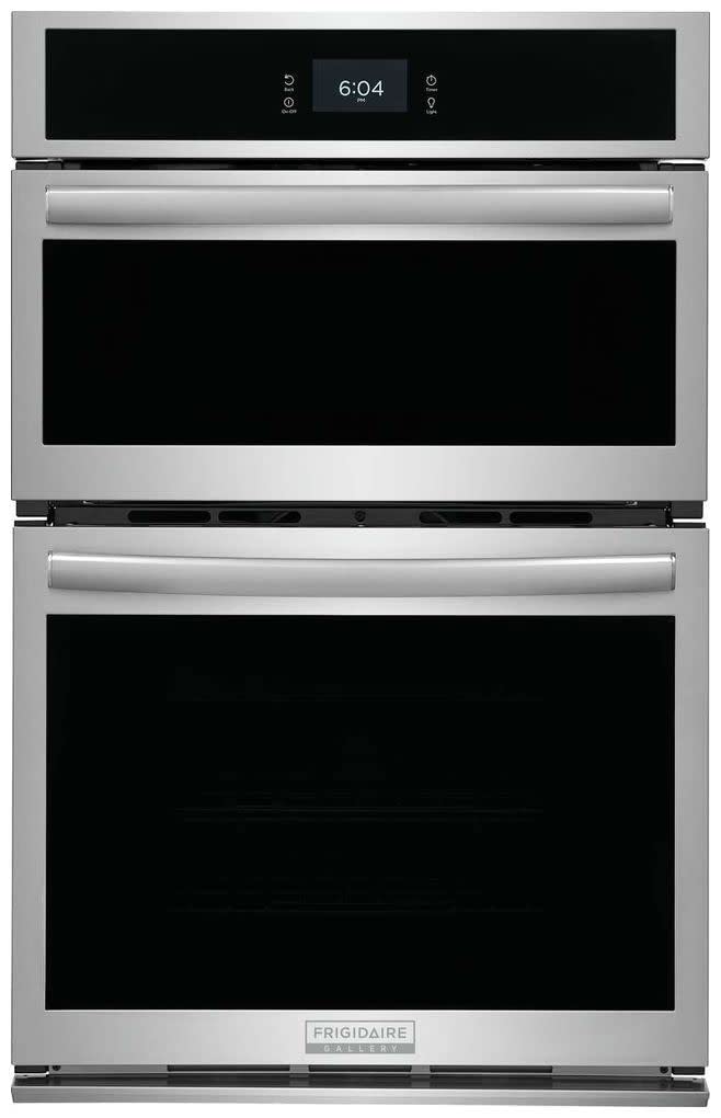 Gallery 27 in. Electric Built-in Wall Oven and Microwave Combination w/Total Convection in Smudge-Proof Stainless Steel
