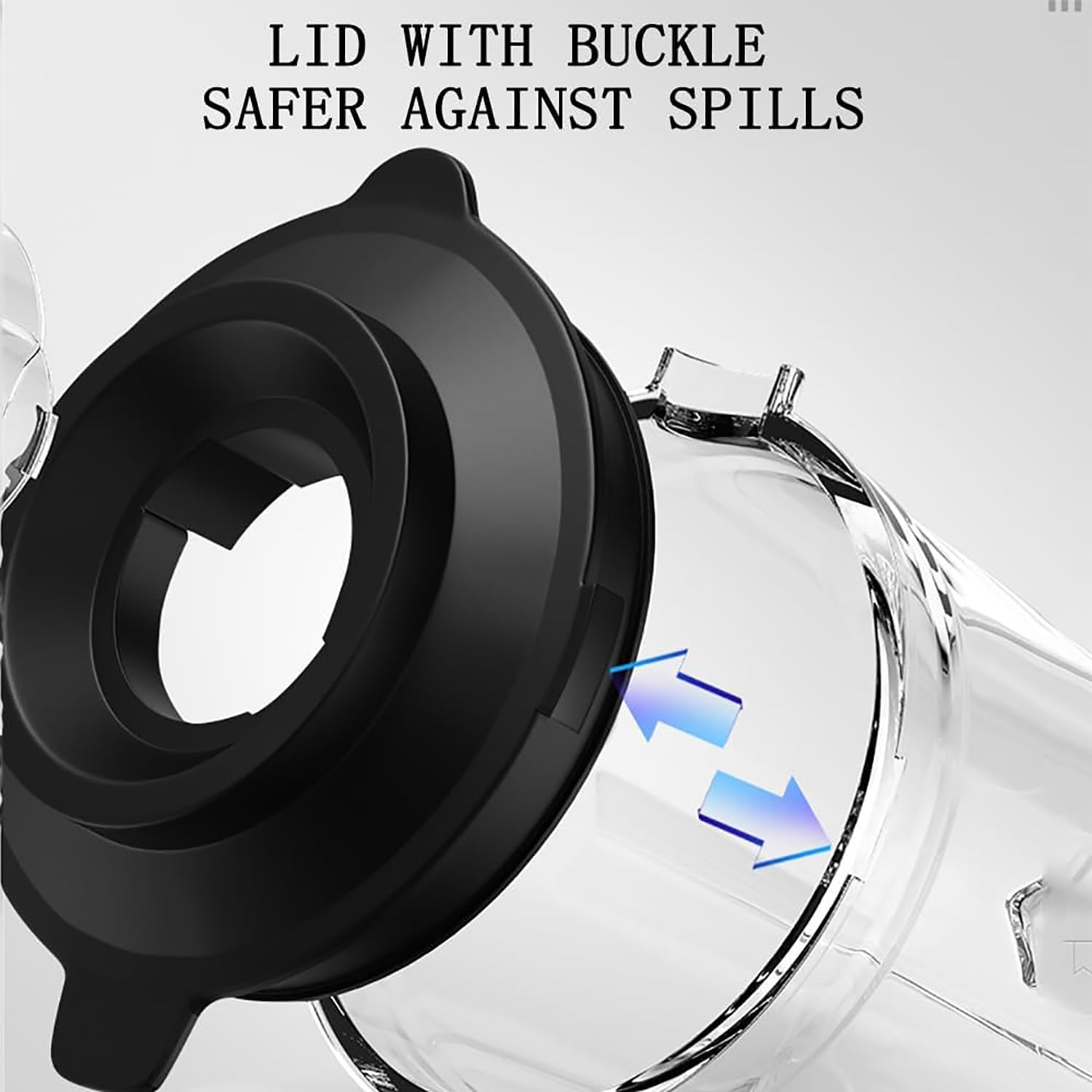 2200W Commercial Blender, 5.5L Capacity Smoothie Blender, Fully Automatic Soy Milk Maker Machine, Nut Processor Grind Machine, 9 Speeds Adjustable, Noise Reduction Design, for Home and Commercial Use