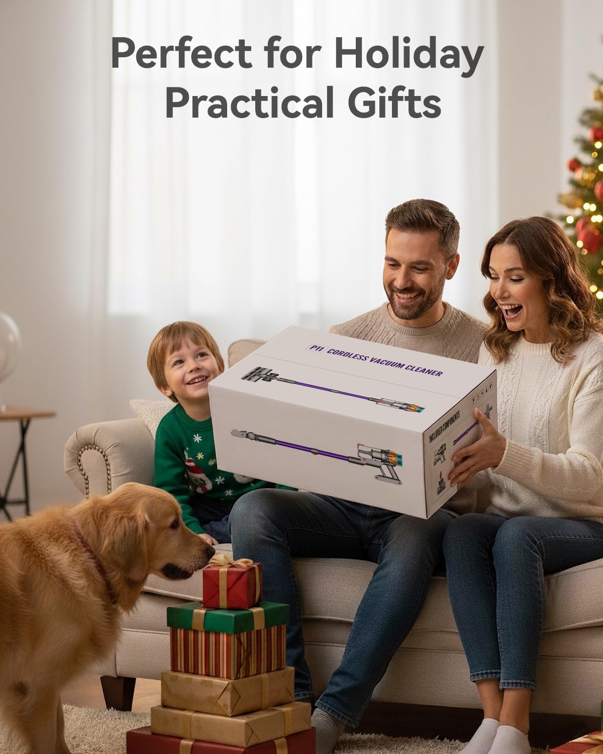 Cordless Vacuum Cleaner, 50KPA 600W 65Mins Extra-Large Dust Cup Cordless Stick Vacuum, Rechargeable Vacuum Cleaner with Self-Standing, Vacuum Cleaners for Home, Hardwood Floor, Carpet, Pet Hair