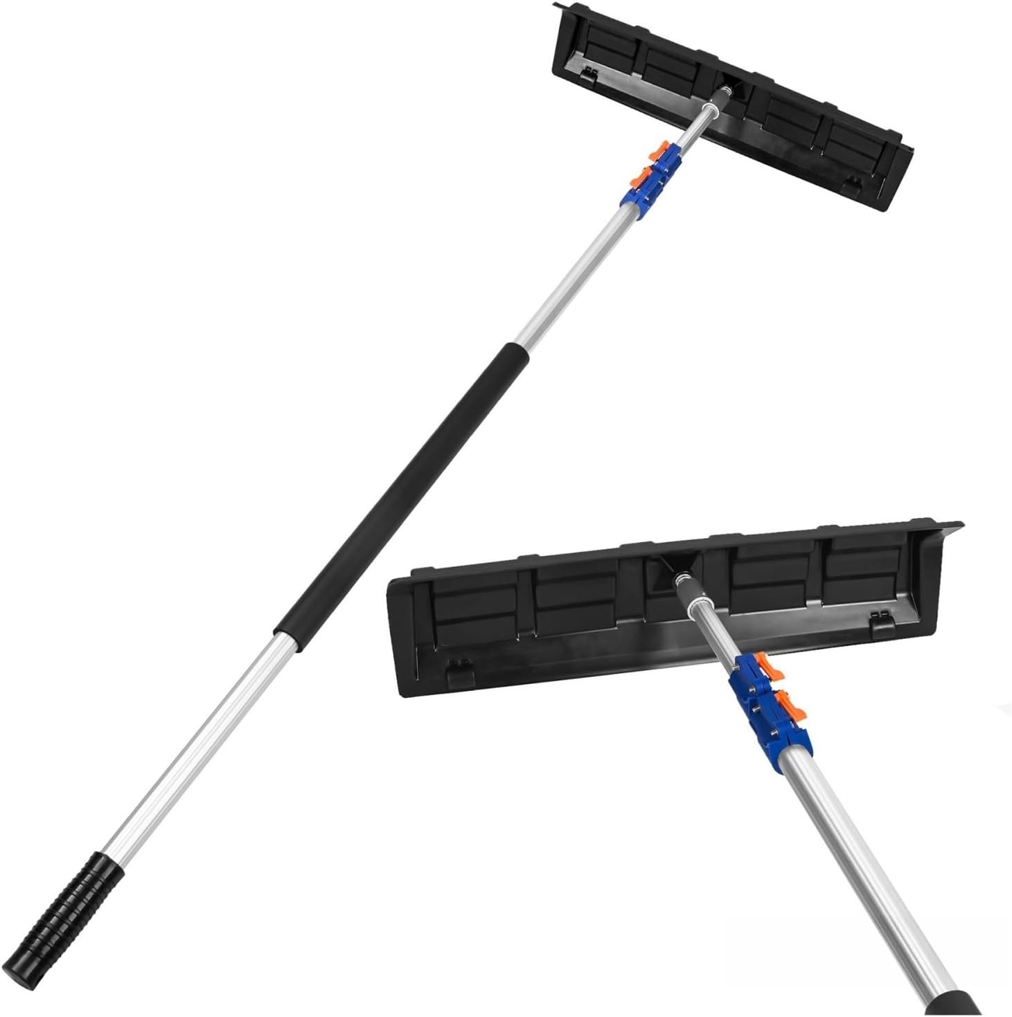 Aluminum Telescopic Handle Snow Shovel with Telescopic Rod, Snow Removal Tool