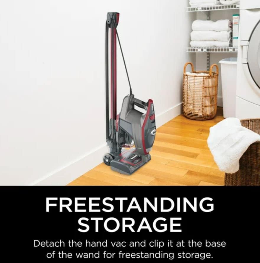 SHARK HV370 Rocket Pro Corded Stick Vacuum (Renewed), Comet Red