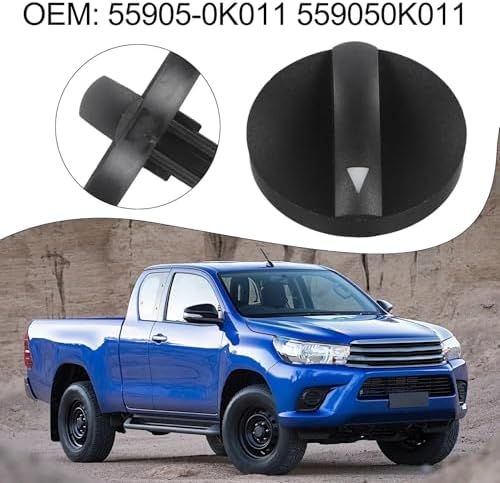 Air Conditioning Knob Control Switch Conditioner Panel Black ABS Air-Conditioning Interior Parts for Hilux