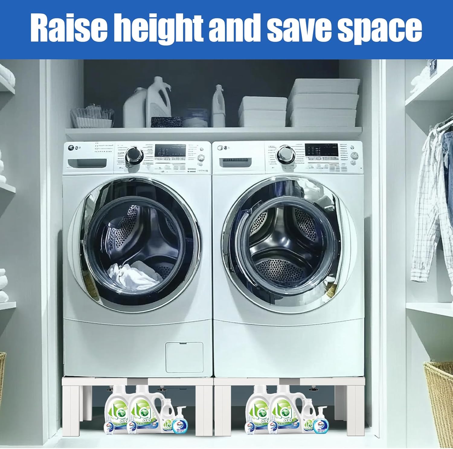 Chinchilla Heavy duty Stainless steel Laundry Pedestal ,12