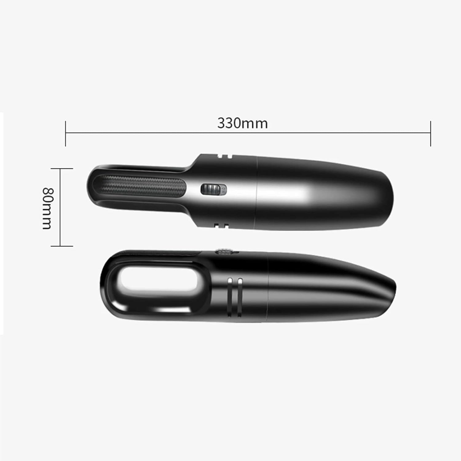 Car Vacuum Cleaner Mini Vacuum Portable Car Accessory Handheld Car Cleaning Kit Car Vacuum Cleaner with Double Filtration System,Black,Wireless